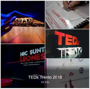 SELEZIONE FOTO TEDx TRENTO 2018 : HIC SUNT LEONES