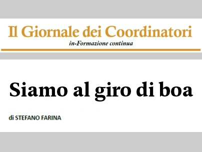 Editoriale 2021 febbraio – “Siamo al giro di boa”