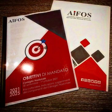 Consiglio Nazionale AIFOS: Obiettivo di Mandato