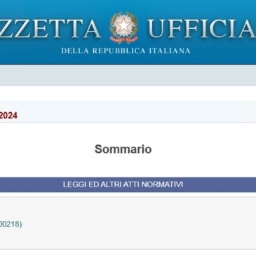 SICUREZZA SUL LAVORO: Pubblicate sulla Gazzetta Ufficiale del 28 dicembre le modifiche al D.Lgs. 81/2008 ed a altre norme