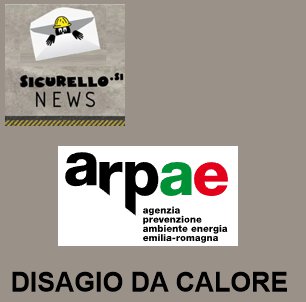 Regione EMILIA ROMAGNA – Previsioni del rischio calore