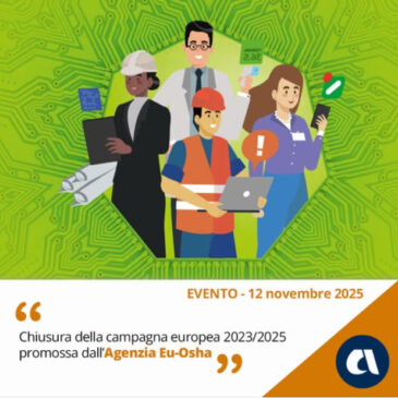 INAIL: Intervento al Convegno con presentazione buona prassi cantiere