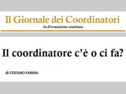 Editoriale: “Il coordinatore c’è o ci fa?”