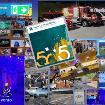 Safety eventi: 50° anniversario di Cassa Centrale Banca – Trento, settembre 2024