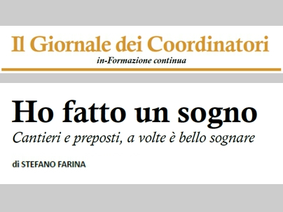 Editoriale: “Ho fatto un sogno”