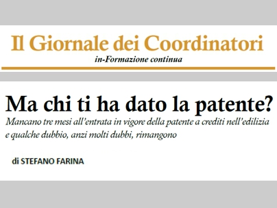 Editoriale: “Ma chi ti ha dato la patente?”