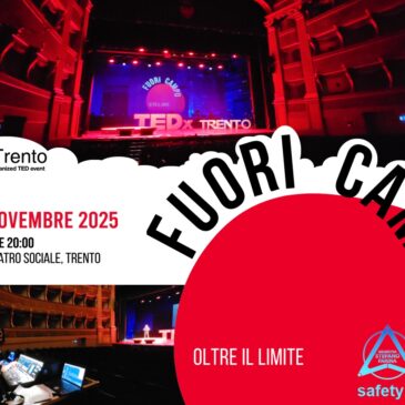 Safety eventi: TEDx Trento “Fuori Campo”- Trento, novembre 2025