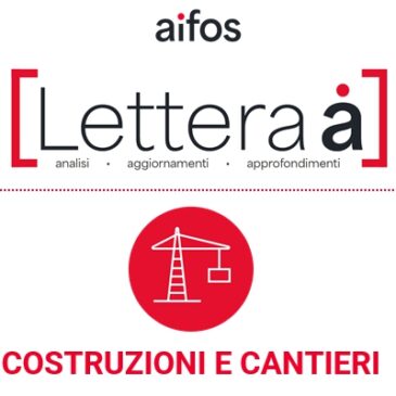 Lettera “A” COSTRUZIONI E CANTIERI – Settore cantieri: è sempre tutto perfetto? Se alziamo il tappeto sotto cosa troviamo?