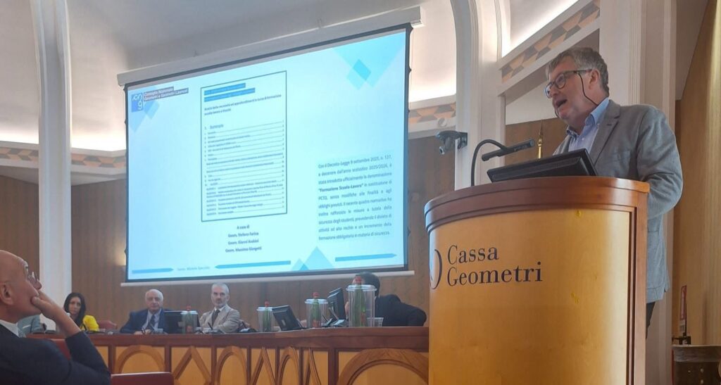Assemblea dei Presidenti CNGeGL: Informativa Formazione Scuola Lavoro